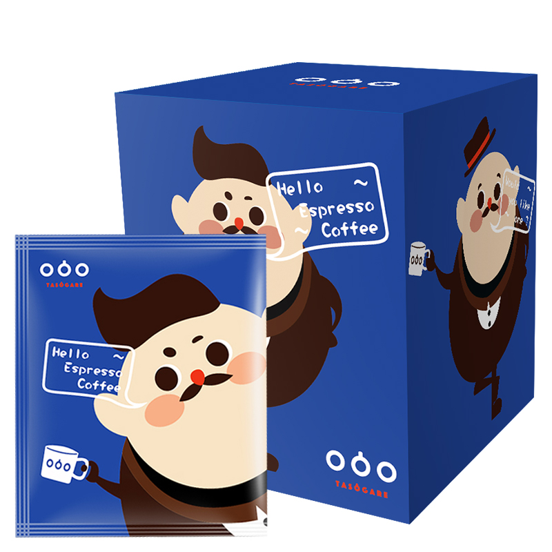 冷萃袋泡咖啡外包裝設計作品欣賞(圖1)