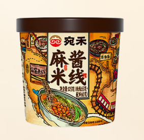 桶裝米線包裝設計怎么做(圖1)