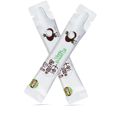 便攜式冷榨椰子油包裝設計作品欣賞(圖1)