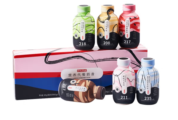 營養代餐奶昔包裝設計作品欣賞(圖1)