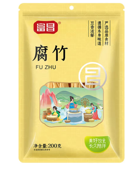 腐竹包裝袋設(shè)計(jì)作品欣賞(圖1)