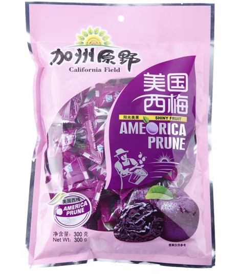 西梅干包裝袋設計怎么做好(圖1)