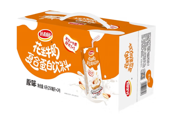 花生牛奶紙箱包裝設計怎么做(圖1) 花生牛奶紙箱包裝設計怎么做(圖1)