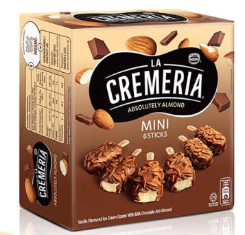 盒裝杏仁巧克力雪糕包裝盒設計作品欣賞(圖1) 盒裝杏仁巧克力雪糕包裝盒設計作品欣賞(圖1)