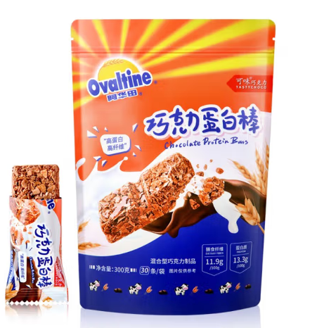 巧克力蛋白棒包裝如何設計(圖1)