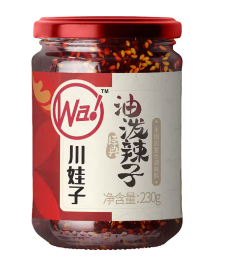 油潑辣子包裝設(shè)計(jì)欣賞(圖1)