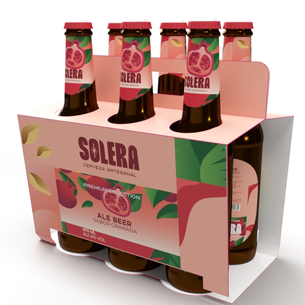 果味精釀啤酒外包裝設(shè)計(jì)欣賞(圖1)