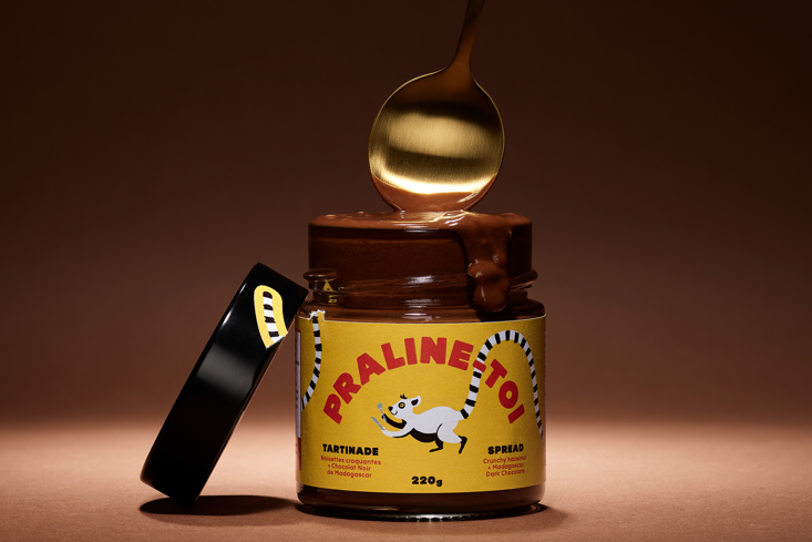 榛子醬包裝設(shè)計(jì)作品欣賞(圖1)