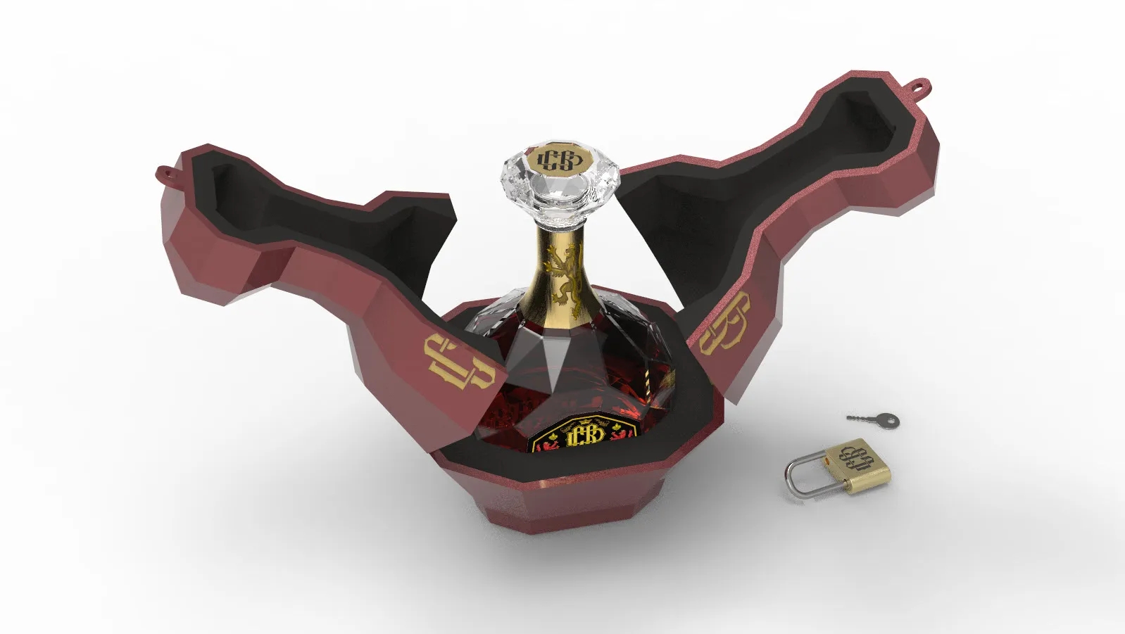 白蘭地酒創意包裝設計要素有哪些(圖1)