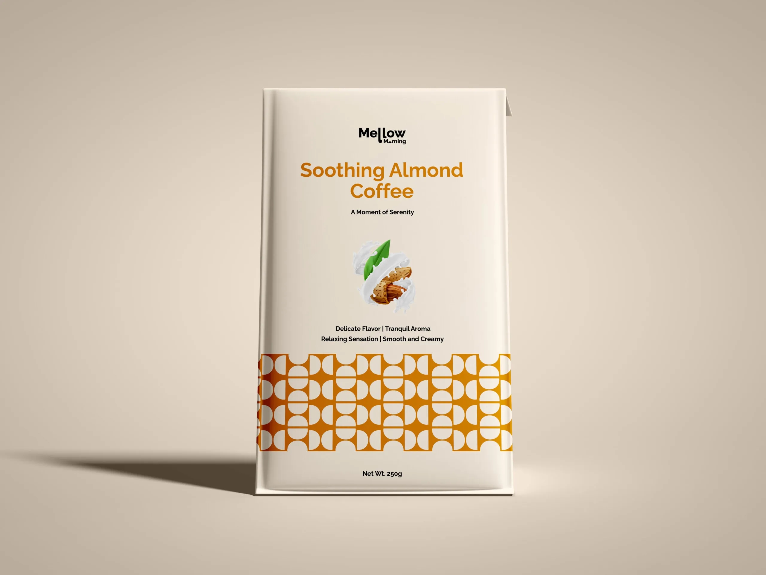 杏仁咖啡盒包裝設計欣賞(圖1)
