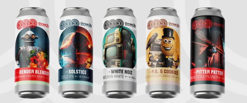 獨特風格的精釀啤酒包裝設計欣賞(圖1)