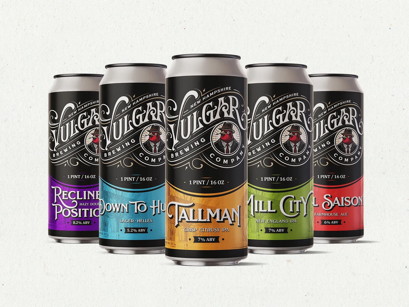 充滿活力的灌裝啤酒包裝設計欣賞(圖1)