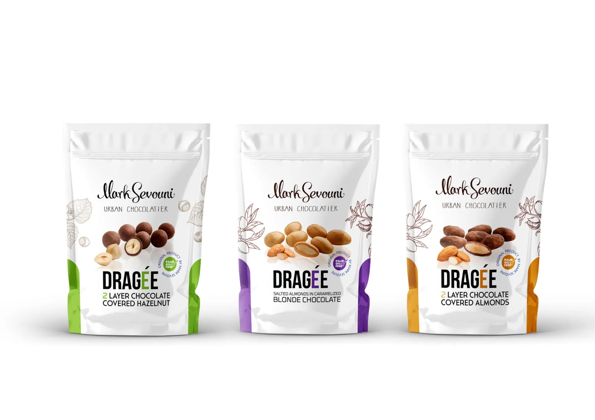 牛奶榛子巧克力零食包裝袋如何設計(圖1) 牛奶榛子巧克力零食包裝袋如何設計(圖1)