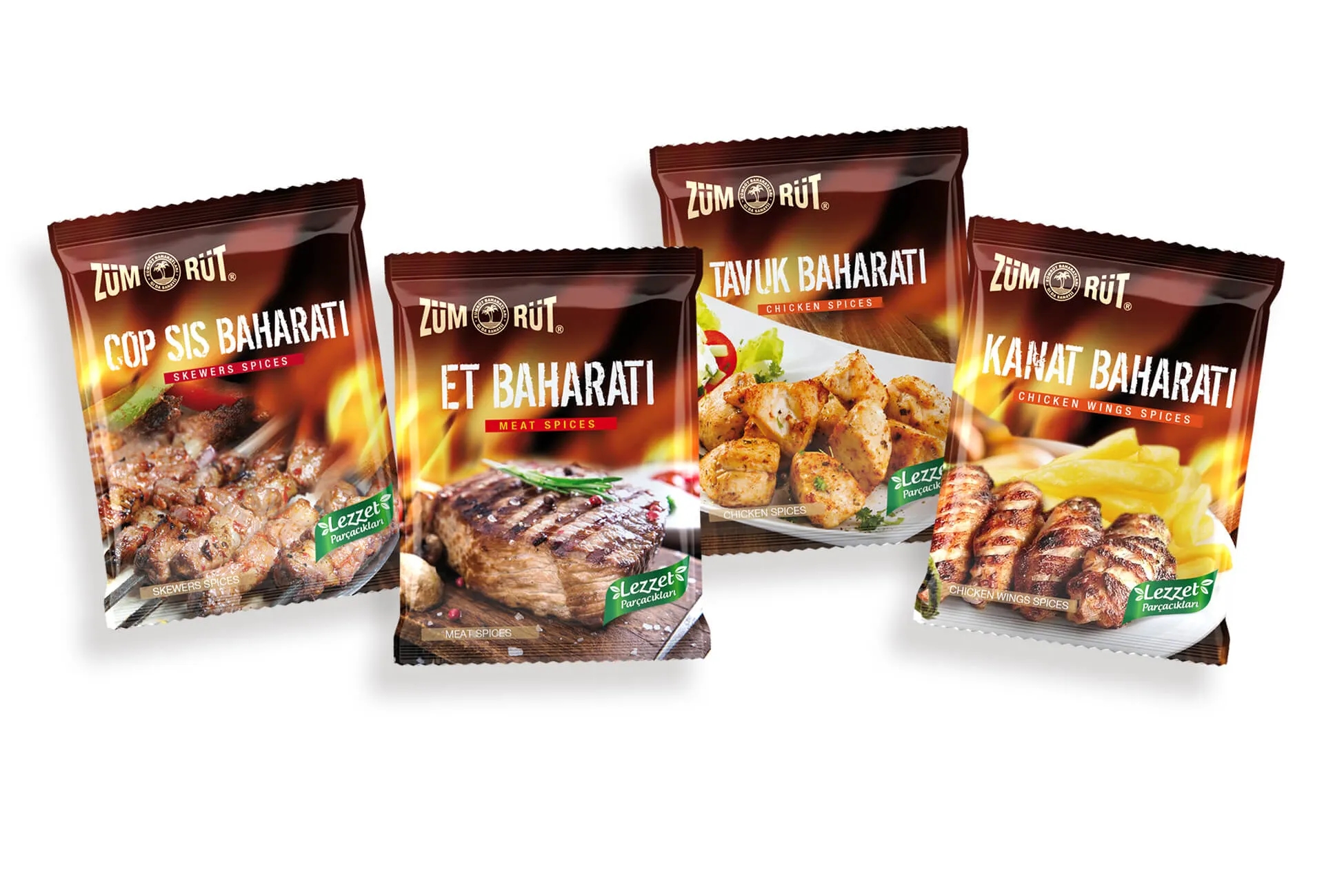 肉類調味系列包裝袋設計欣賞(圖1)