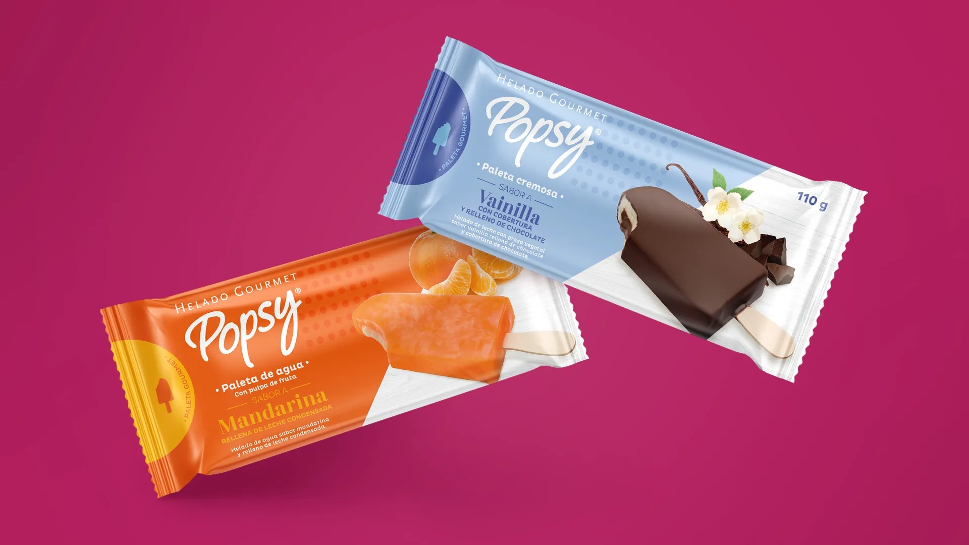 美味冰淇淋包裝袋設計欣賞(圖1)