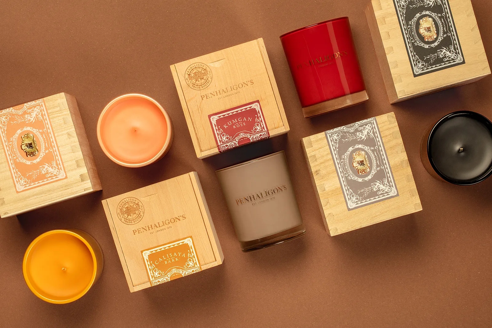 香水蠟燭外包裝設計欣賞(圖1)