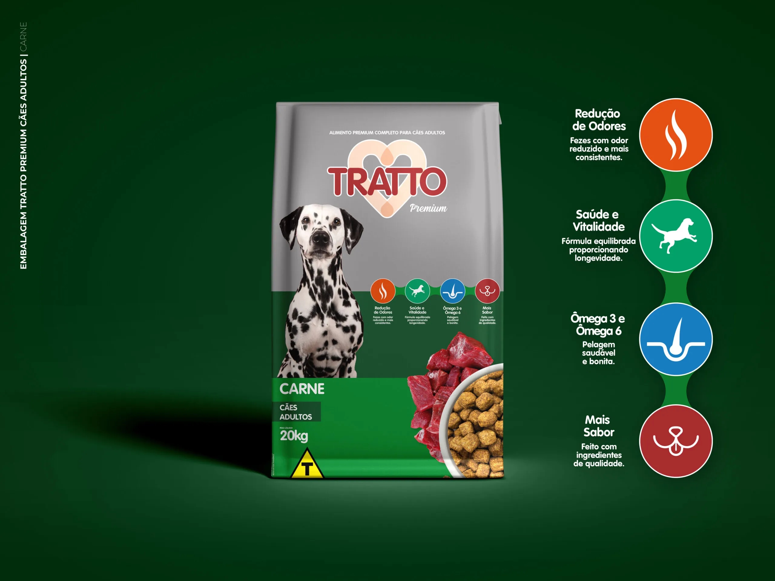 高級寵物食品包裝袋設計欣賞(圖1)