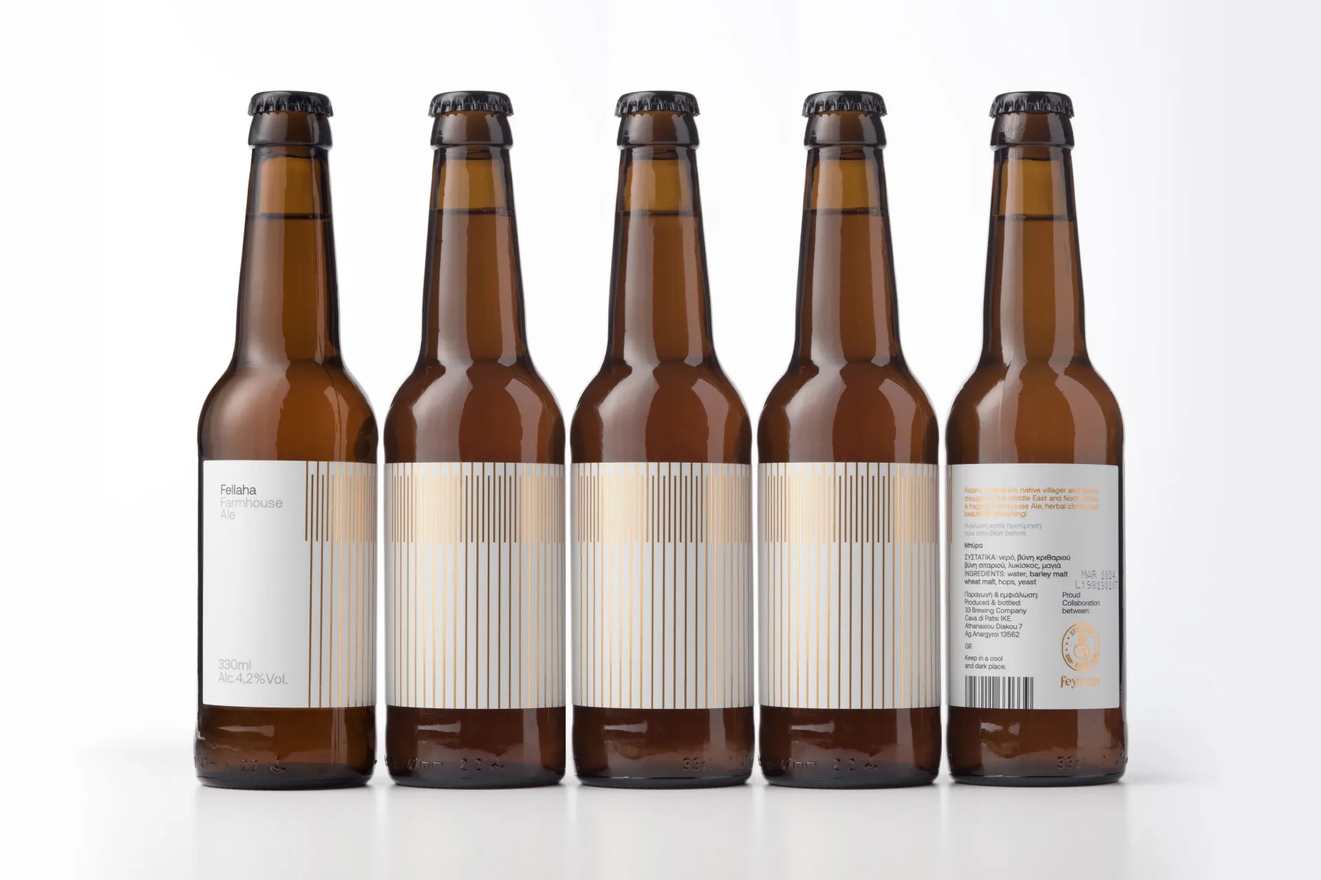 靈感來自麥田的啤酒包裝設(shè)計(jì)欣賞(圖1)