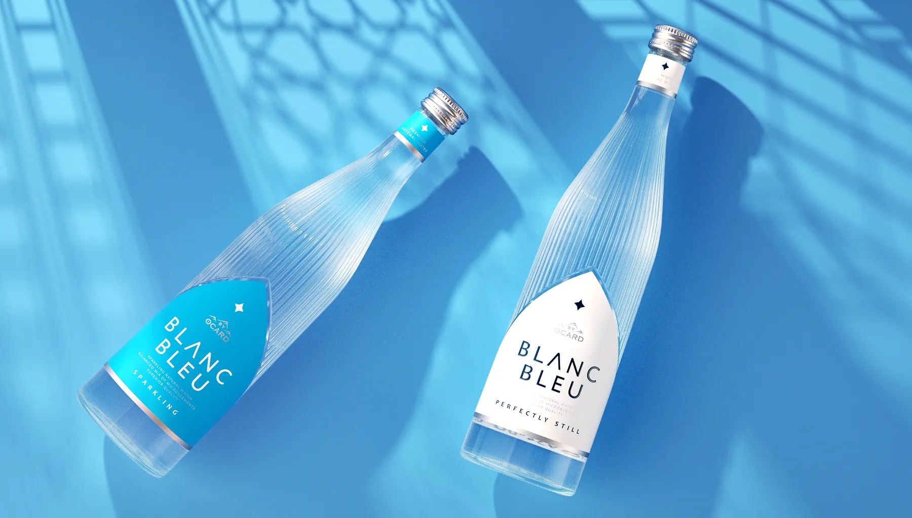 簡潔而有意義的飲用水包裝設計欣賞(圖1)