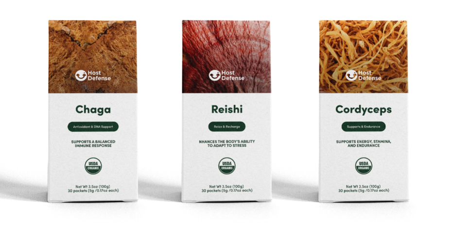 蘑菇補充劑品牌包裝設計作品欣賞(圖1) 蘑菇補充劑品牌包裝設計作品欣賞(圖1)