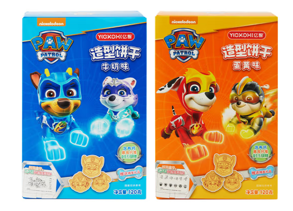 兒童卡通餅干包裝盒設計欣賞(圖1)