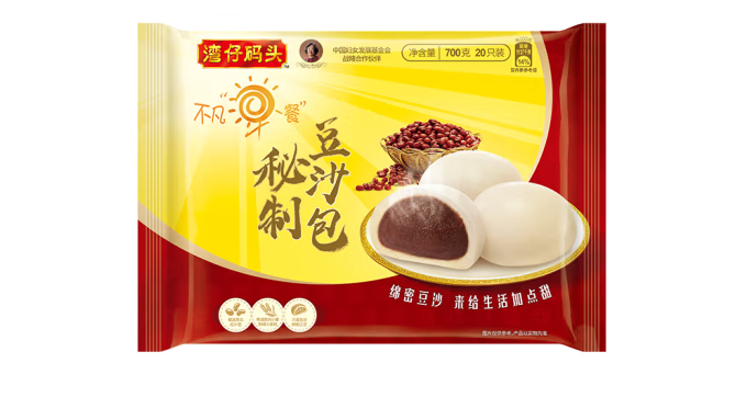 秘制豆沙包包裝袋設計作品欣賞(圖1)