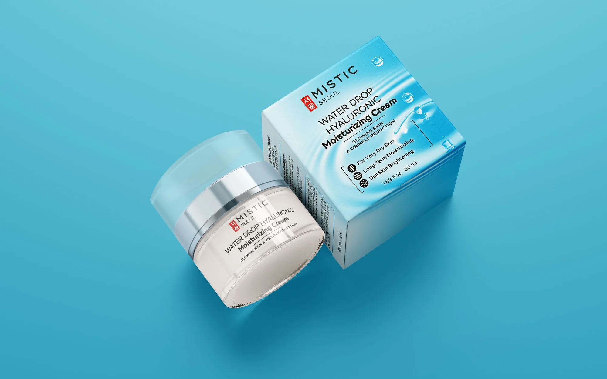 受歡迎的玻尿酸保濕霜外包裝盒如何設(shè)計(jì)(圖1)