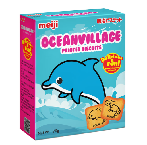 奇趣海洋動(dòng)物餅干包裝盒設(shè)計(jì)要求(圖1)