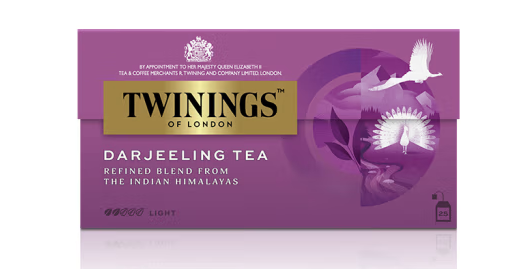 大吉嶺風情紅茶外包裝盒設計欣賞(圖1)