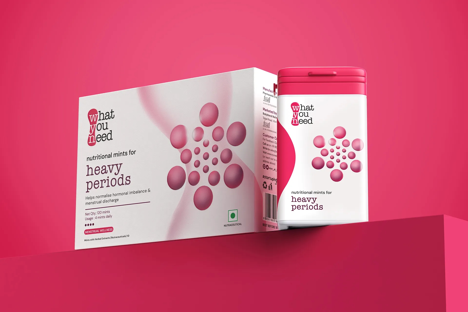 充滿活力的女性營養保健品包裝設計(圖1)