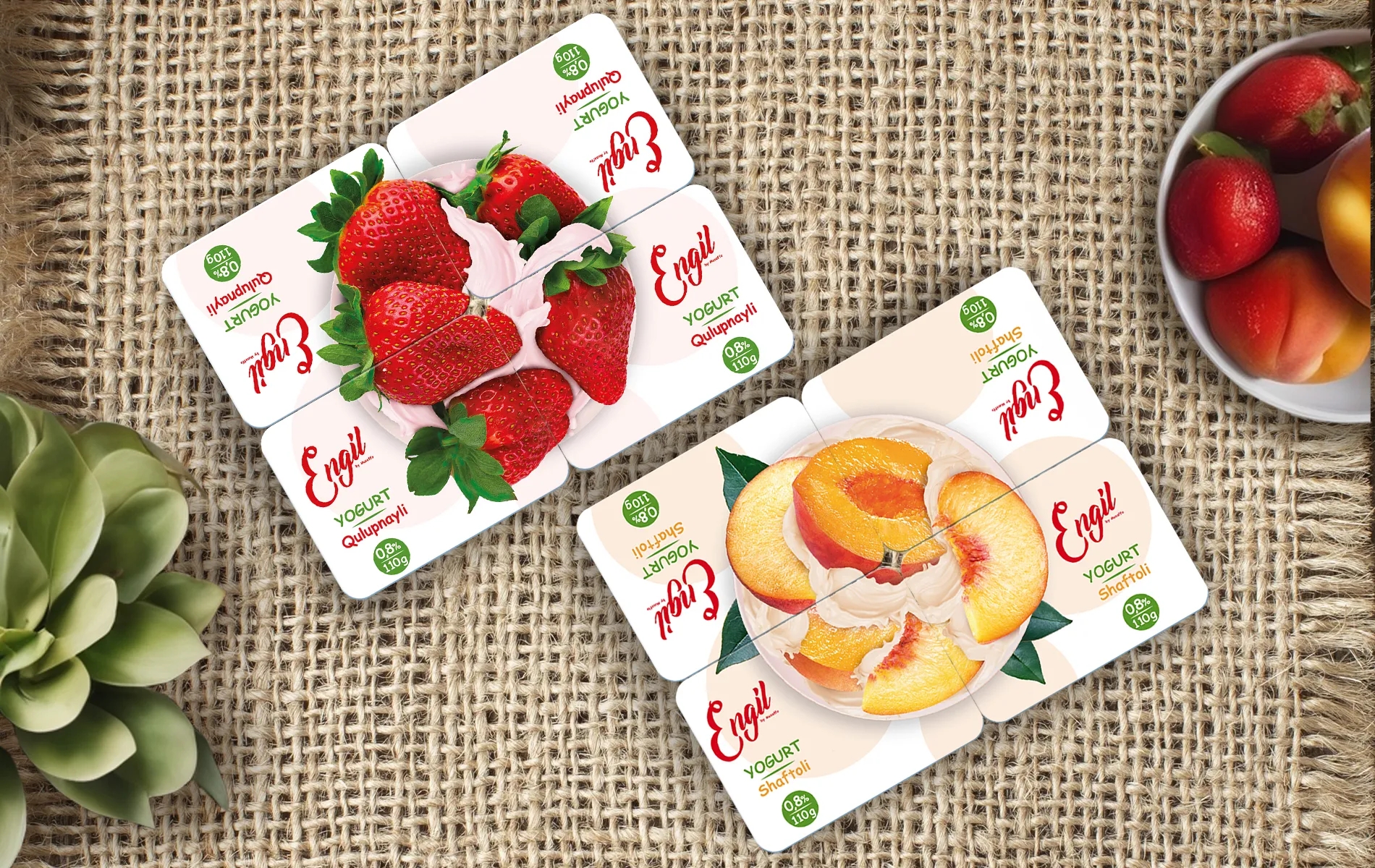 貨架上脫穎而出的酸奶包裝設(shè)計欣賞(圖1)