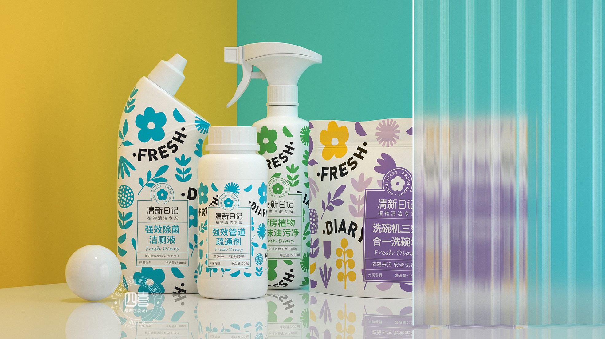 打造有辨識度的家庭清潔用品包裝設計(圖1) 打造有辨識度的家庭清潔用品包裝設計(圖1)