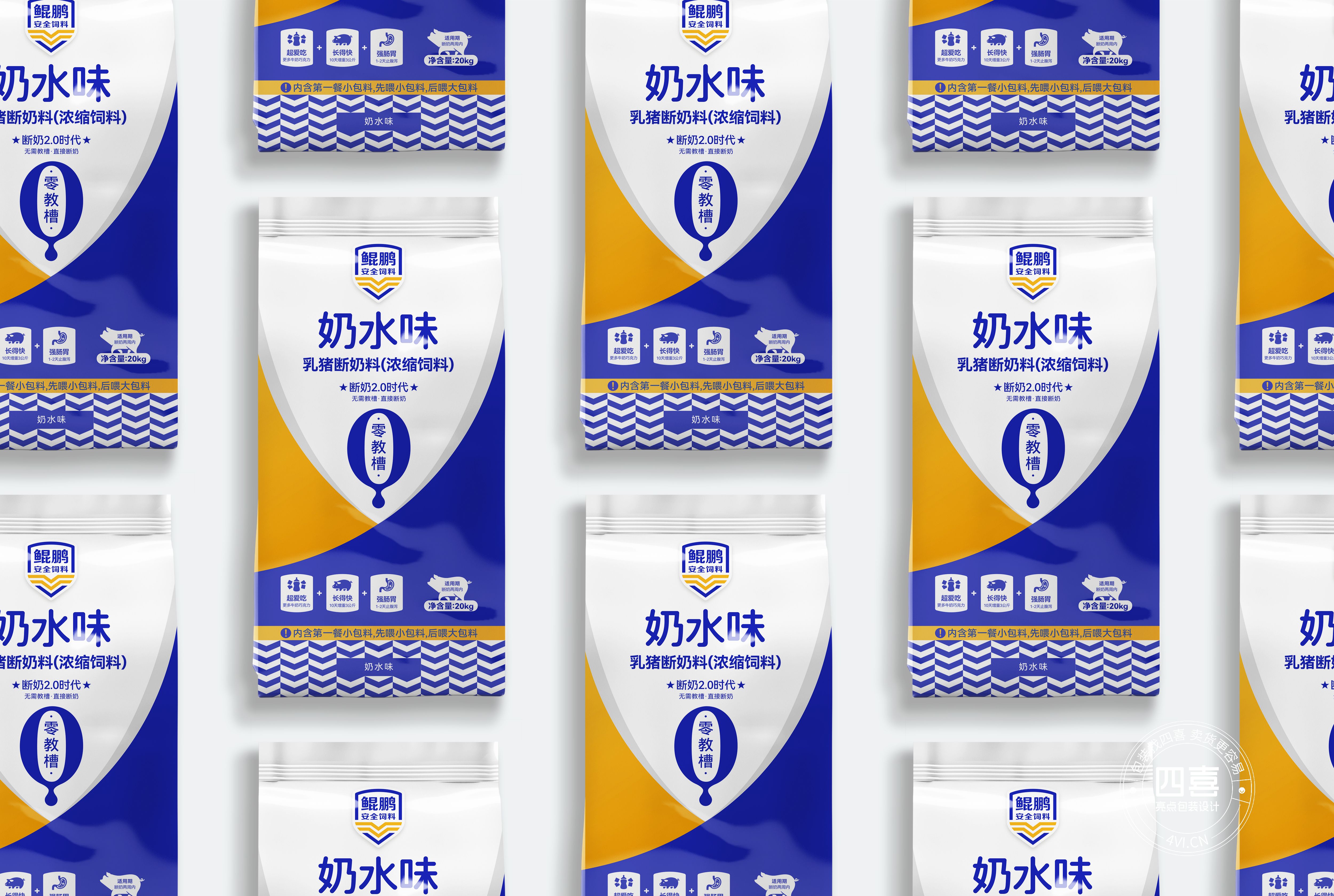 豬飼料包裝設計中色彩的魅力：吸引消費者的關鍵(圖1)