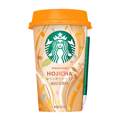 奶油牛奶與芬芳的烤綠茶相結合拿鐵咖啡(圖1)