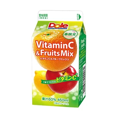 混合果汁飲料外包裝設計欣賞(圖3)