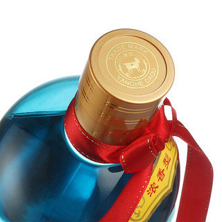 創意酒包裝設計洋河大曲酒新天藍濃香型白酒瓶整箱裝產品包裝設計欣賞(圖5)