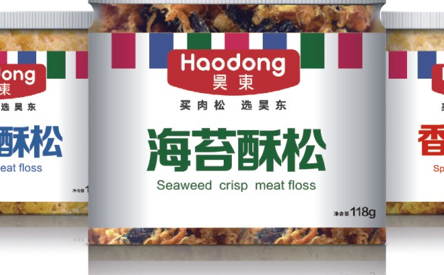 haodong昊東品牌logo與食品包裝設計欣賞(圖3)
