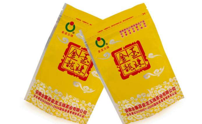 金龍玉珠品牌logo與食品包裝設計欣賞(圖2)