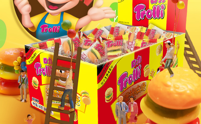 口力 Trolli口力食品包裝設計欣賞(圖2)