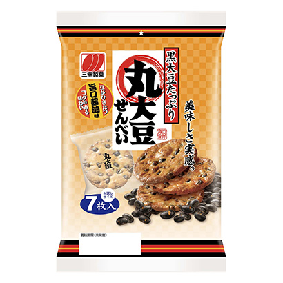 包裝創意設計欣賞丸大豆脆餅三幸制果(圖1)