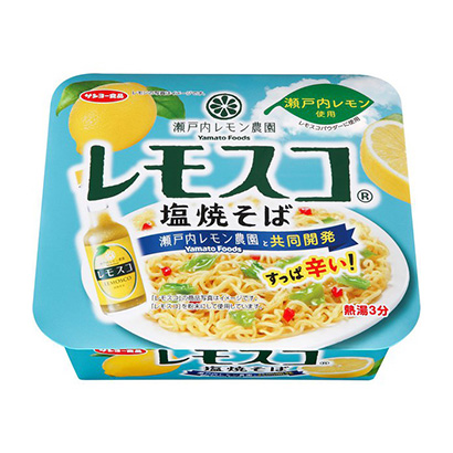 包裝設計公司推薦瀨戶內檸檬農園鹽炒面太陽食品包裝設計欣賞(圖1)