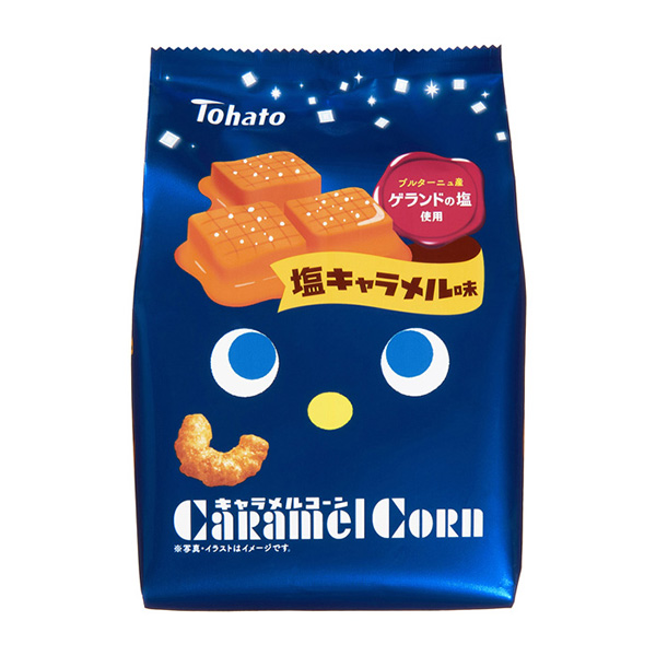 包裝設計公司推薦焦糖玉米鹽焦糖味東鴿包裝設計欣賞(圖1)