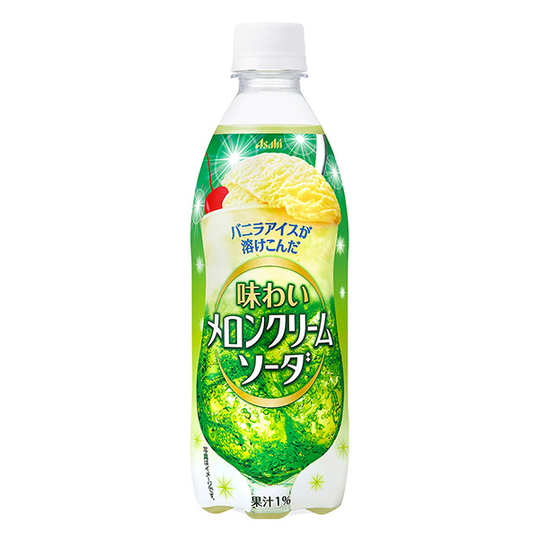 包裝設計公司推薦品味甜瓜奶油蘇打朝日飲料(圖1)