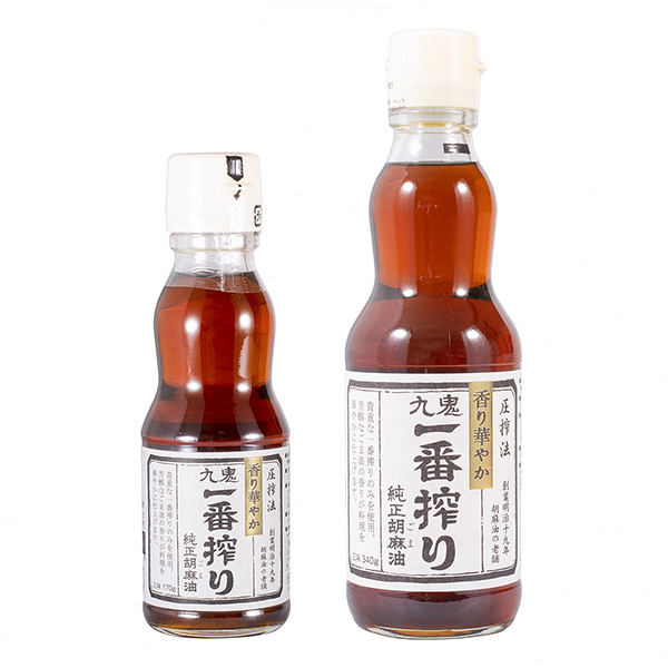 包裝設計公司推薦九鬼第一榨純正胡麻油包裝設計欣賞(圖1)