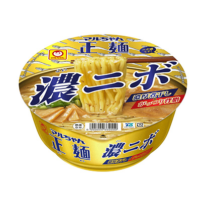 包裝設計公司推薦馬爾正面杯濃尼波東洋水產面類包裝設計(圖1)