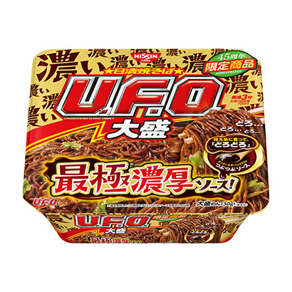 包裝設計公司推薦日清炒面大盛最濃調味汁日清面類包裝設計(圖1)