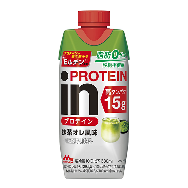 包裝設計公司推薦 in ( in )蛋白抹茶我風味包裝設計欣賞(圖1)