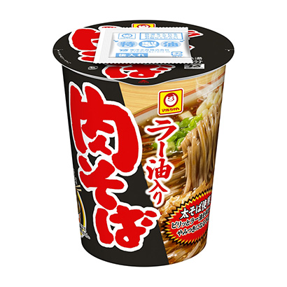 馬爾先生立式加了大啤酒油的肉蕎麥面東洋水產面類包裝設計(圖1)