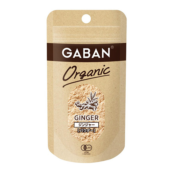  GABAN有機姜汁粉包裝設計欣賞(圖1)