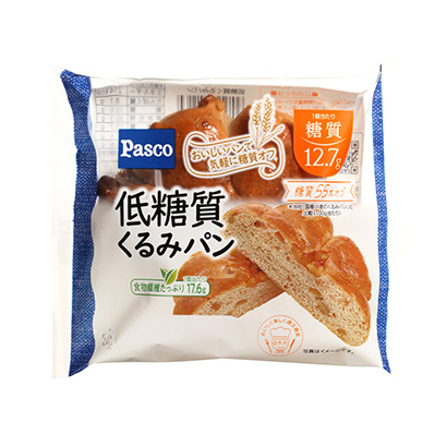 低糖核桃面包敷島制面包面包麥片類包裝設計(圖1)